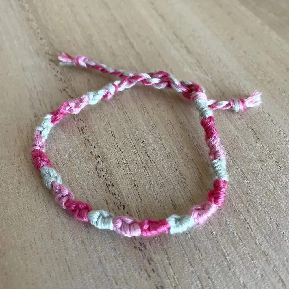 Tammy Bracelet, anklet, trendy, comfortable, tie, embroidery thread, woven, gift